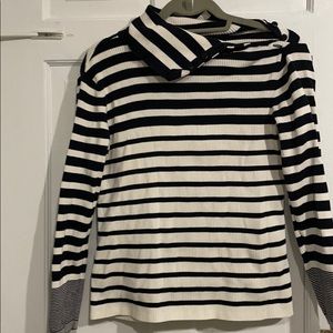 WFH Striped Cotton Top